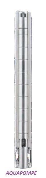 ATLANTİS AQUAPOMPE 4SSK/10 -2HP-10 KADEMELİ- 4'' KOMPLE PASLANMAZ DALGIÇ POMPA (TEK POMPA)