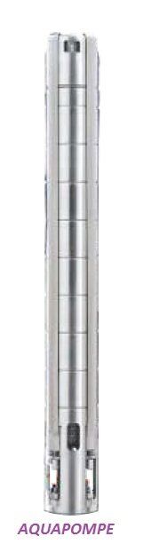 ATLANTİS AQUAPOMPE 4SSC/32 -3HP-32 KADEMELİ- 4'' KOMPLE PASLANMAZ DALGIÇ POMPA (TEK POMPA)