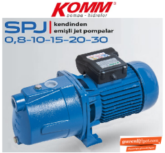STAR SPJ 0.8 M 0.85 HP 220V KENDİNDEN EMİŞLİ JET POMPA