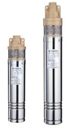 ATLANTİS 4SKM 100 -1HP-220V- 4'' Çaplı  1'' Çıkışlı 12mt Kablolu + Pano Monoblok Sondaj Dalgıç Pompa