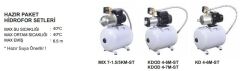 ATLANTİS BLU  KDOD 2-6M-ST -1HP- 220V- KADEMELİ HAZIR PAKET HİDROFOR SETİ (24 LİTRE SABİT MEMBRANLI)