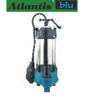 ATLANTİS BLU  DP180M- 0.25HP-220V- PASLANMAZ GÖVDELİ  AÇIK VORTEX TİP DÖKÜM FANLI PİS SU DALGIÇ  POMPASI