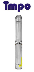 İmpo SK 409-07 1.5hp 380v 2'' Çıkışlı Sondaj Dalgıç Pompa ( Motor+Pompa )-Eco motor-Technoplast başlıklı pompa