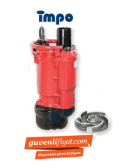 İMPO KBZ 3-3.7 - 5.HP 380V ENDÜSTRİYEL TİP ÇAMUR POMPASI (DALGIÇ POMPA)