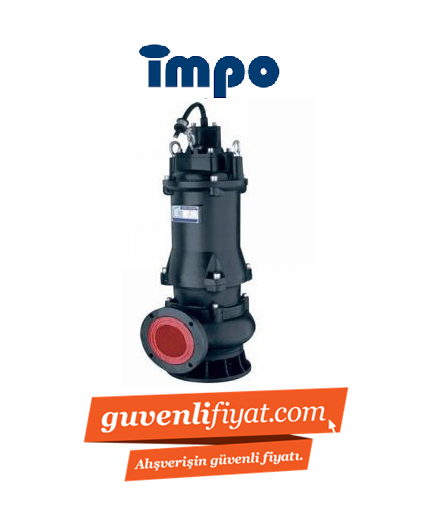İMPO 50B 25.5 - 7.5 HP 380V PARÇALAYICILI ÇARKLI FOSEPTİK DALGIÇ POMPA
