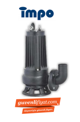 İMPO WQ 15-9-1.1 QG 1.5 HP 220V PARÇALAYICILI ÇARKLI FOSEPTİK DALGIÇ POMPA