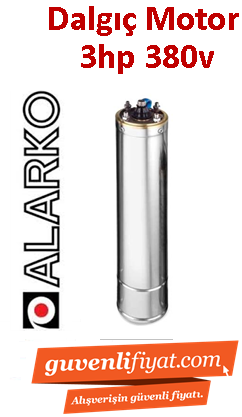 ALARKO 3HP 380V TEK DALGIÇ MOTOR