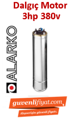 ALARKO 3HP 380V TEK DALGIÇ MOTOR