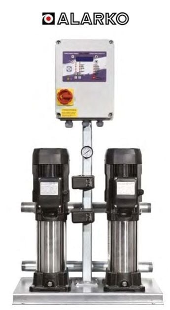 Alarko ALDH 4/8-2 ADVANCE 2x3HP 380v Çift Pompalı Paket Hidrofor