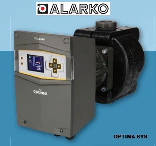 ALARKO OPTIMA BYS 3/10-180  DİŞLİ TİP FREKANS KONTROLLÜ SİRKÜLASYON POMPASI - DİJİTAL EKRAN
