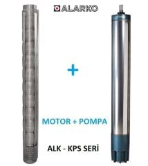 Alarko 7077/08 Kps  40Hp  7'' Paslanmaz Derin Kuyu Dalgıç Pompa (Motor+Pompa) ALK-KPS Serisi
